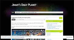 Desktop Screenshot of jimmysdailyplanet.com